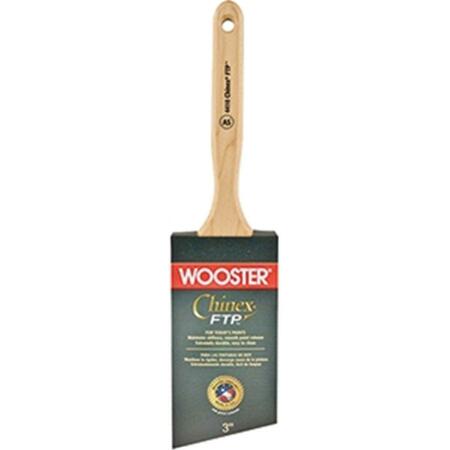 WOOSTER 4410 3 in. Chinex Ftp Angle Sash Brush 71497170903